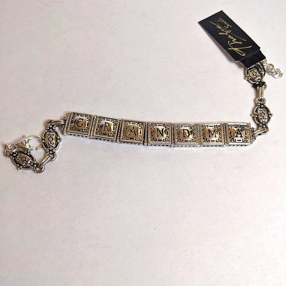 New Thalia Sodi Silver Tone "Grandma" Bracelet‎